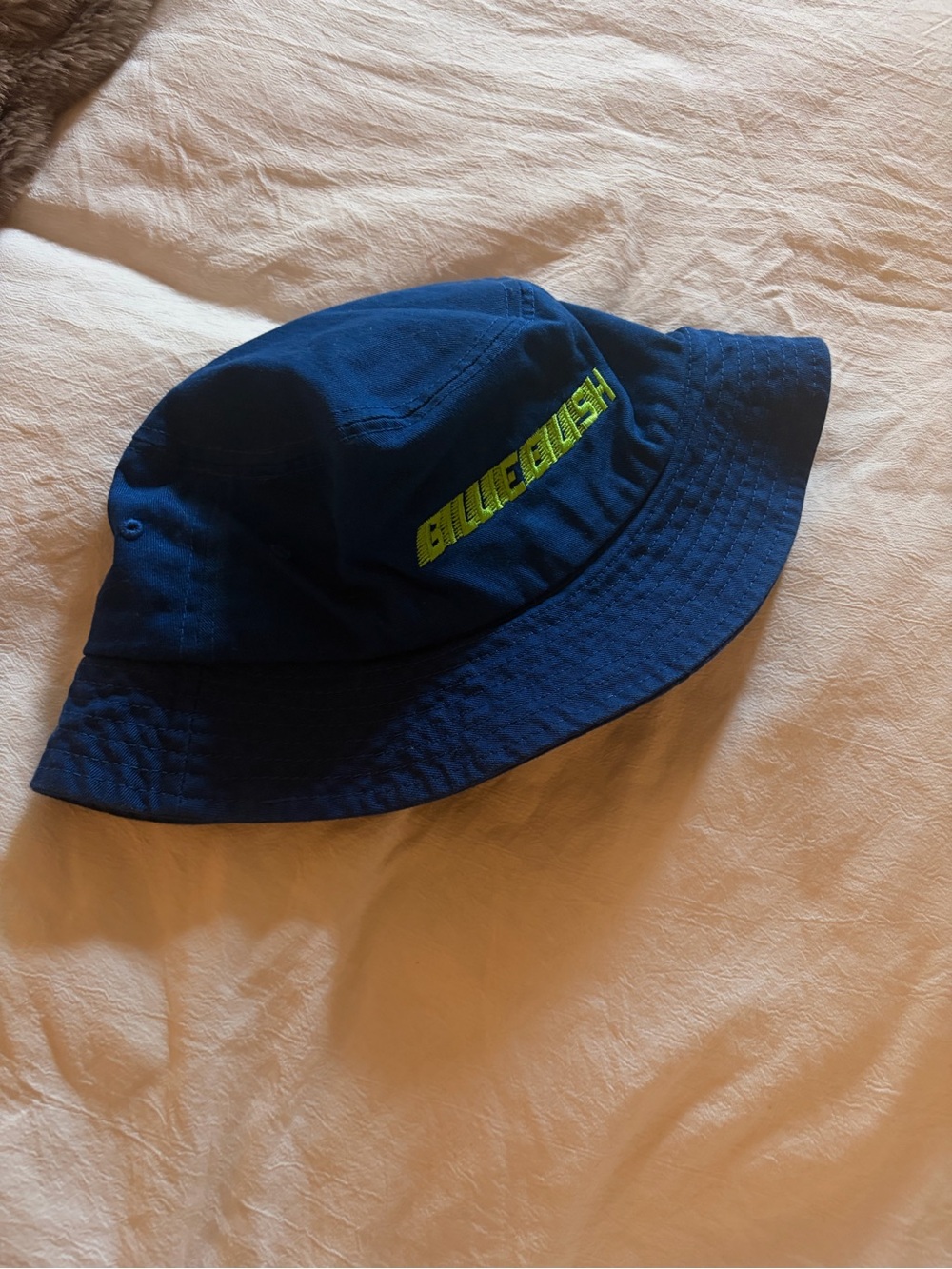 Billie Eilish Navy Bucket Hat